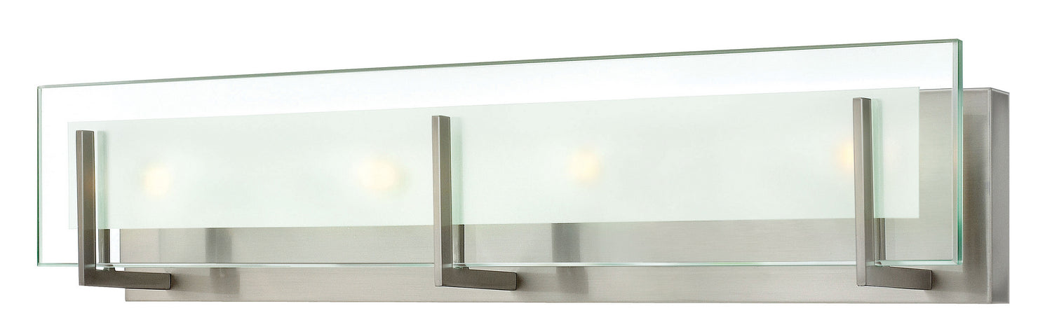Hinkley 5654BN Four Light Bath, Brushed Nickel