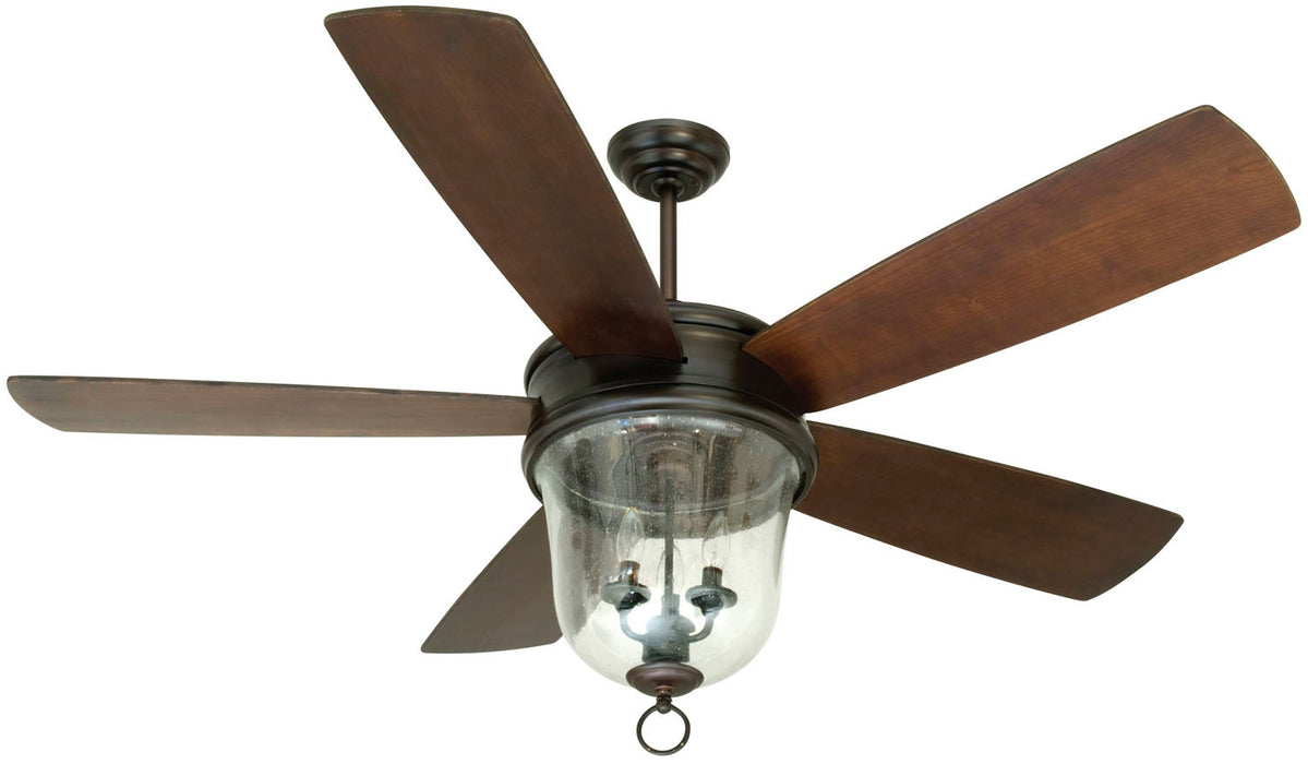 Craftmade FB60OBG5 60"Ceiling Fan, Oiled Bronze Gilded