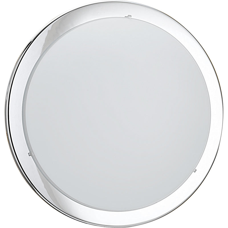 Eglo USA 82944A Two Light Ceiling Mount, Chrome