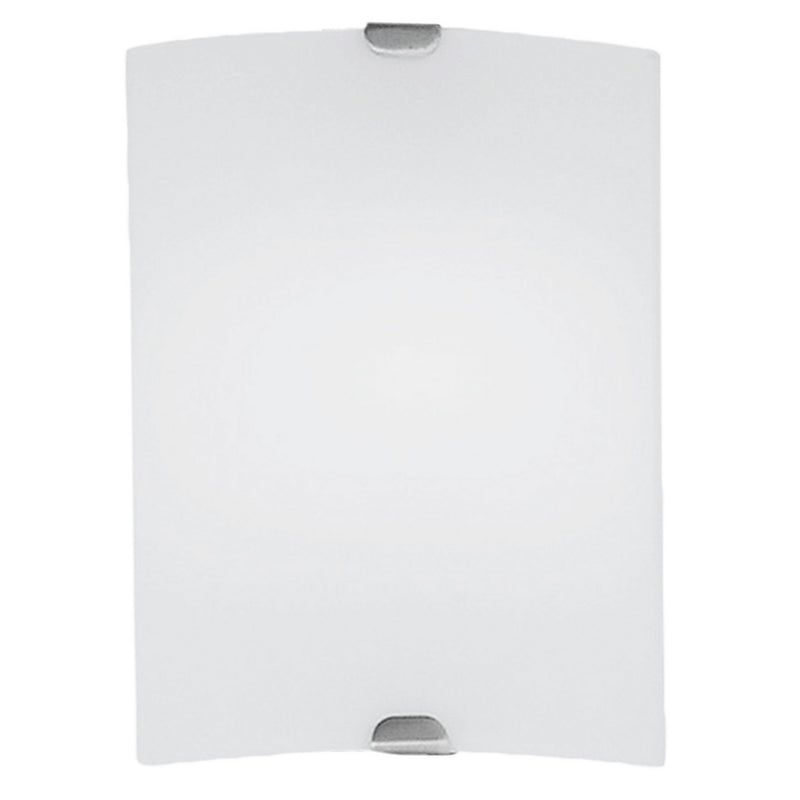 Eglo USA 85074A One Light Wall Mount, Matte Nickel