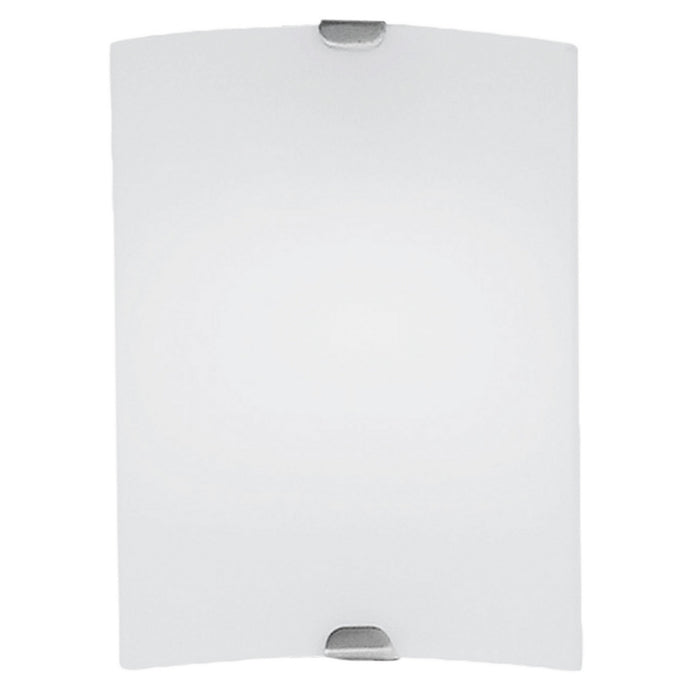 Eglo USA 85074A One Light Wall Mount, Matte Nickel