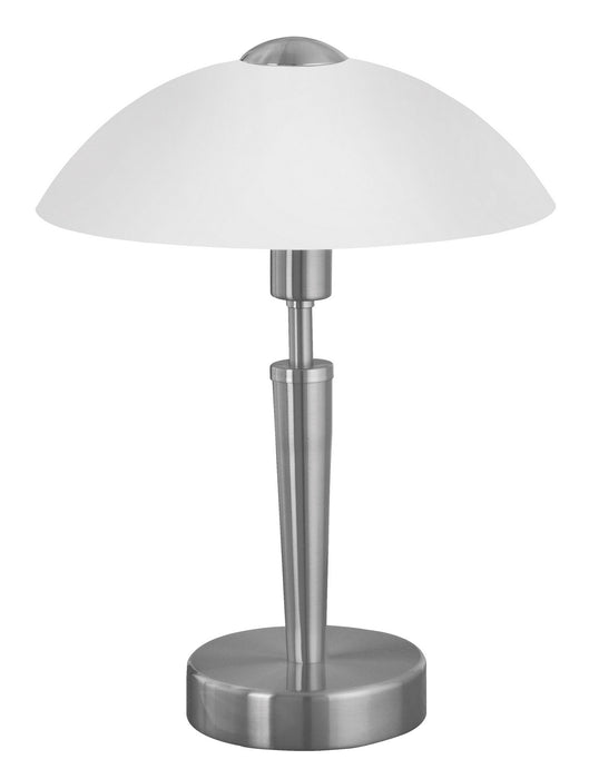 Eglo USA 85104A One Light Table Lamp, Matte Nickel