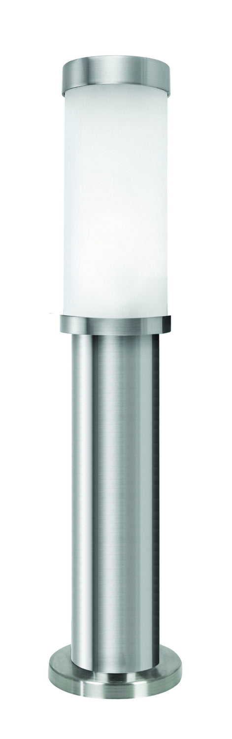 Eglo USA 86248A One Light Outdoor Path Light, Mattte nickel