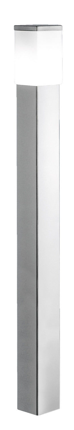 Eglo USA 86389A One Light Outdoor Post Mount, Stainless Steel