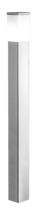 Eglo USA 86389A One Light Outdoor Post Mount, Stainless Steel