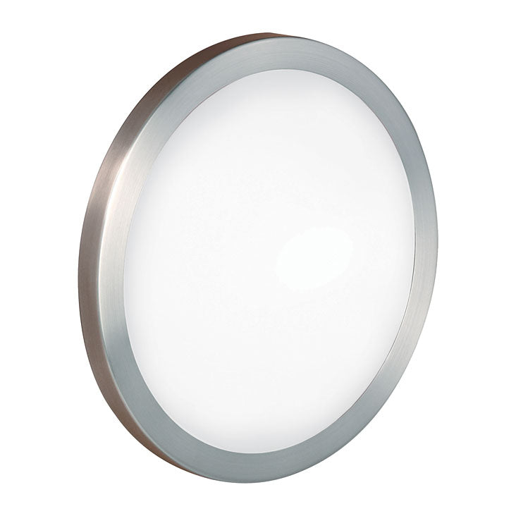 Eglo USA 87329A One Light Ceiling Mount, Matte Nickel