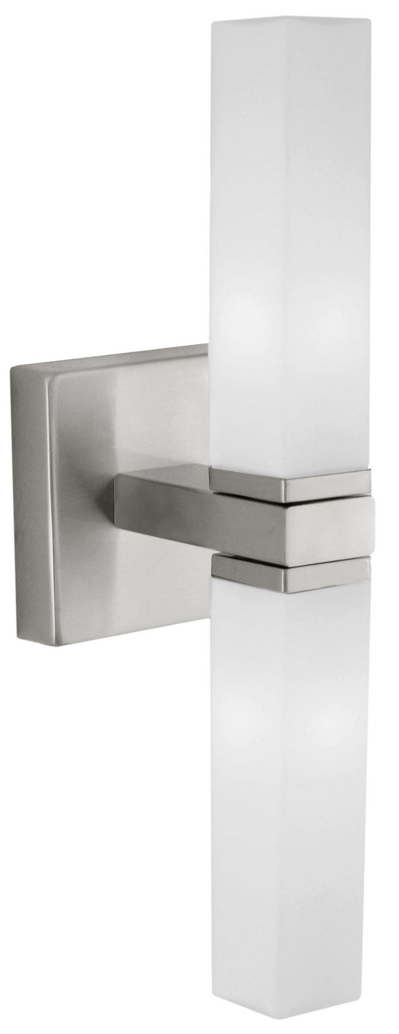 Eglo USA 88284A Two Light Bath/Vanity, Matte Nickel