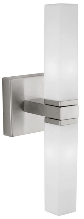Eglo USA 88284A Two Light Bath/Vanity, Matte Nickel