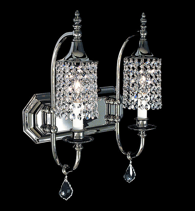 Framburg 2042 PS Two Light Wall Sconce, Polished Silver
