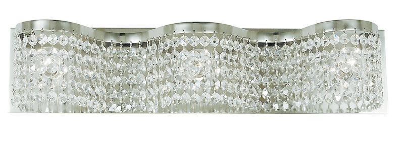 Framburg 2343 PS Three Light Wall Sconce, Polished Silver