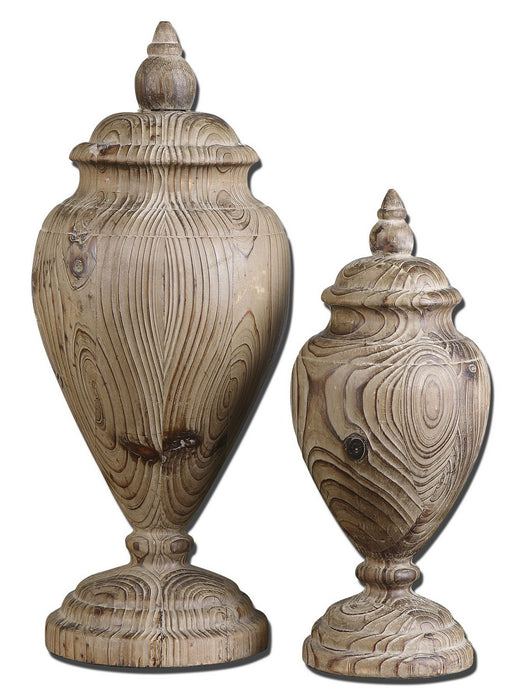 Uttermost 19613 Finials S/2, Natural