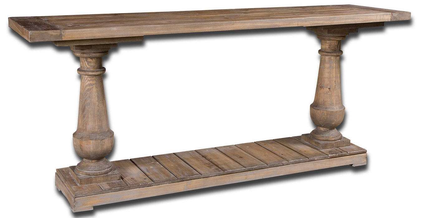 Uttermost 24250 Console, Distressed Patina