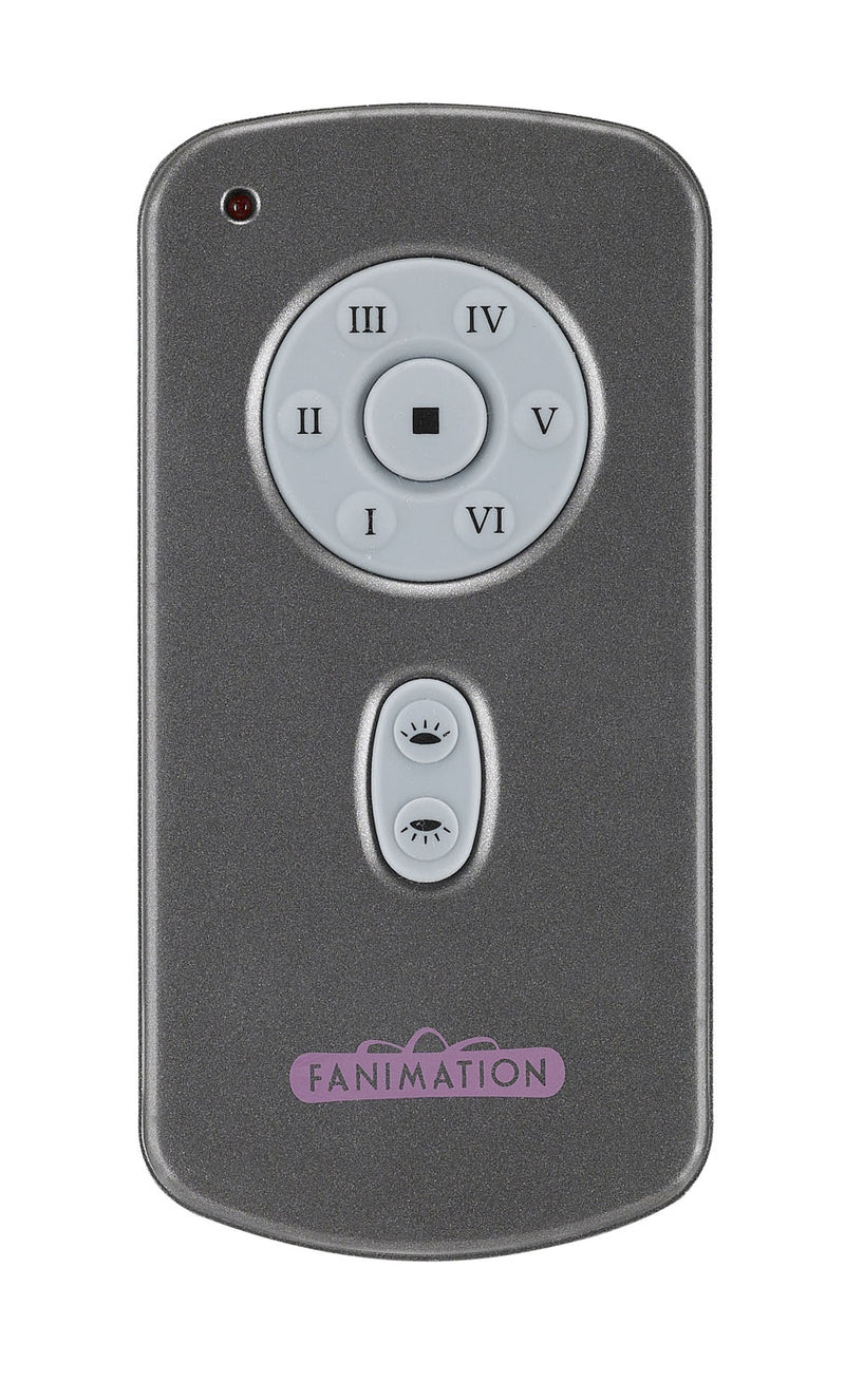 Fanimation TR31 Hand Held DC Motor Remote and Transmitter, Gray