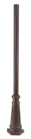 Acclaim Lighting C6ABZ Surface Mount Post, Architectural Bronze