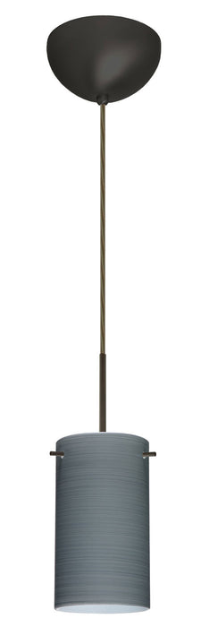 Besa 1BC-4404TN-BR One Light Pendant, Bronze