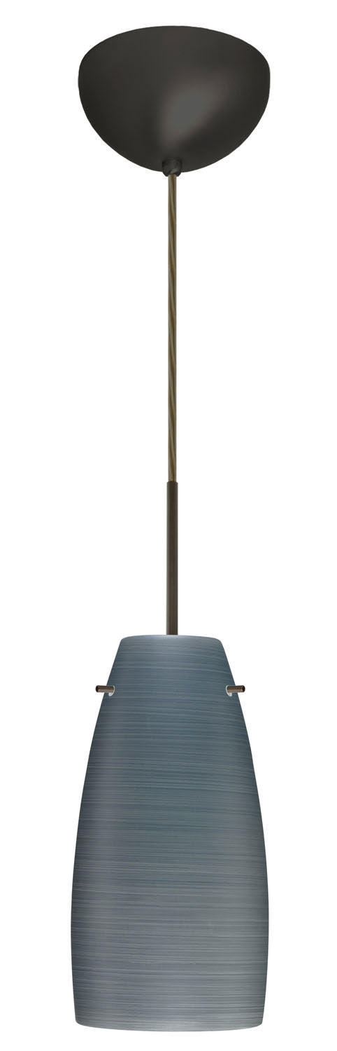Besa 1JC-1512TN-BR One Light Pendant, Bronze
