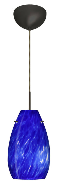 Besa 1JC-412686-BR One Light Pendant, Bronze
