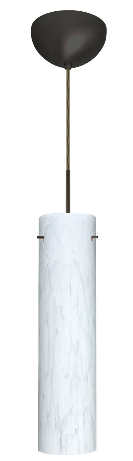 Besa 1JC-722419-BR One Light Pendant, Bronze