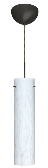 Besa 1JC-722419-BR One Light Pendant, Bronze