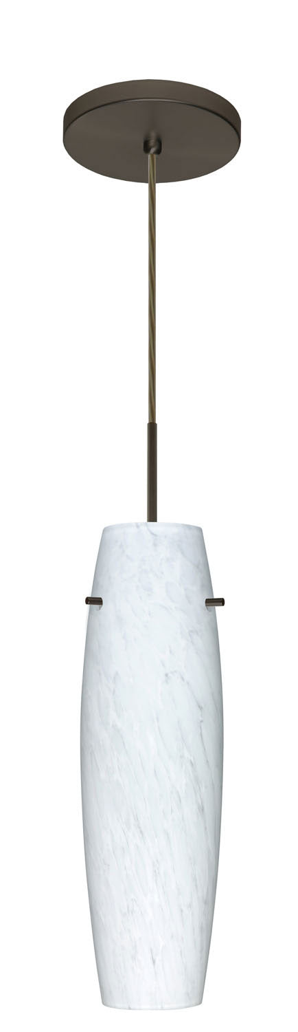 Besa 1JT-489719-BR One Light Pendant, Bronze