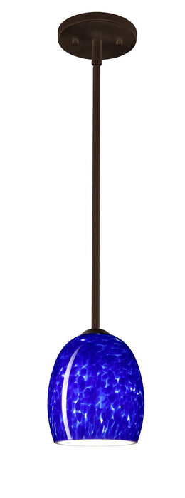 Besa 1TT-169786-BR One Light Pendant, Bronze