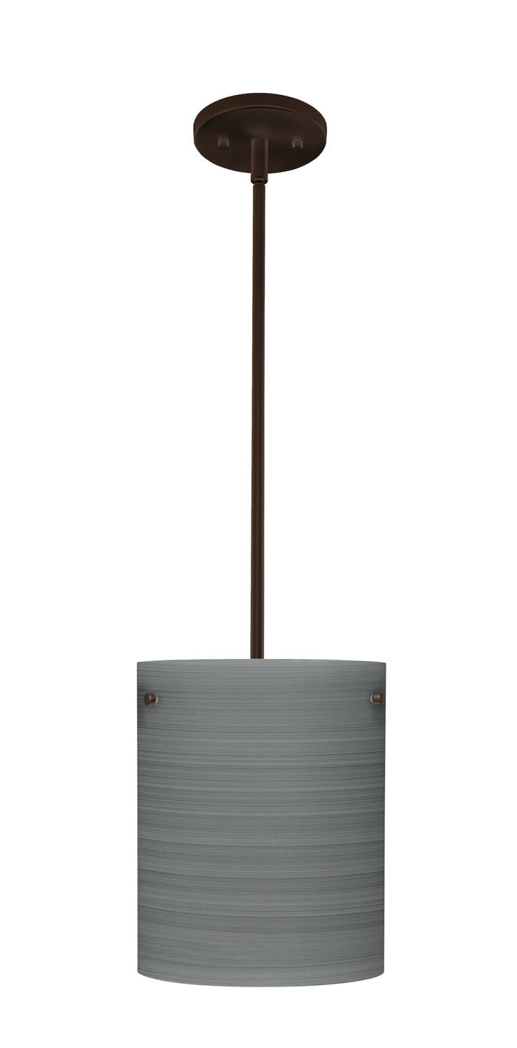 Besa 1TT-4006TN-BR One Light Pendant, Bronze