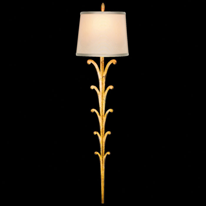 Fine Art 439450ST One Light Wall Sconce, Gold