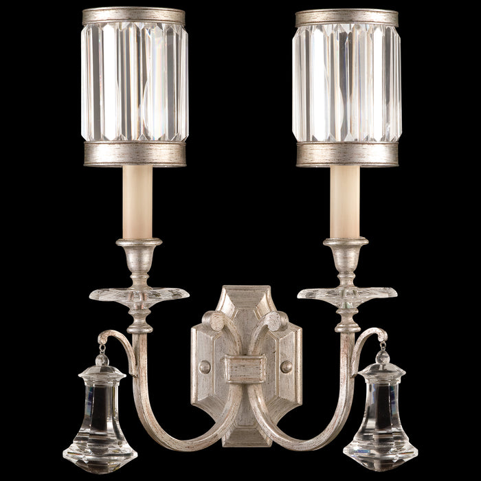 Fine Art 583050-2ST Two Light Wall Sconce, Silver