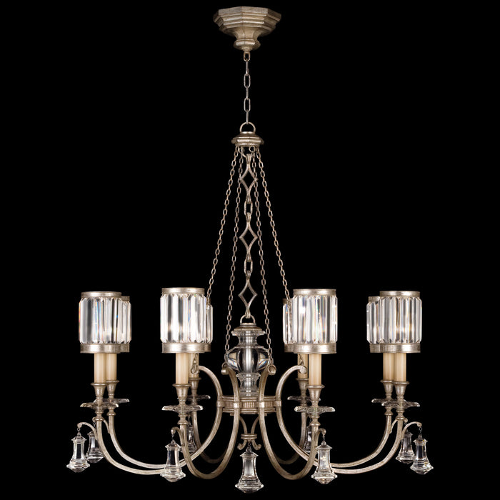 Fine Art 585240-2ST Eight Light Chandelier, Silver