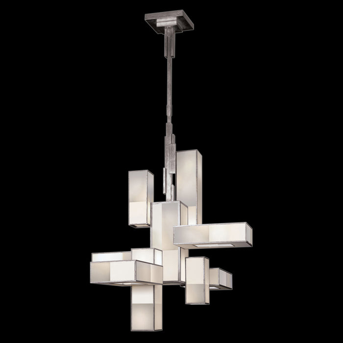 Fine Art 732040-2GU 12 Light Chandelier, Silver
