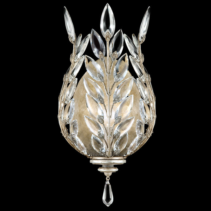 Fine Art 759550ST One Light Wall Sconce, Silver
