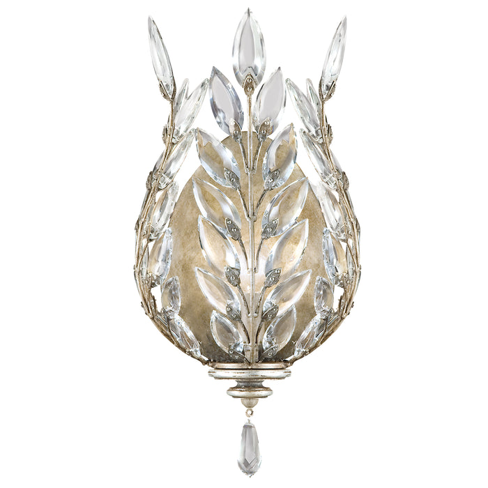 Fine Art 759550ST One Light Wall Sconce, Silver