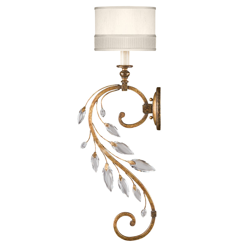 Fine Art 774850ST One Light Wall Sconce, Gold