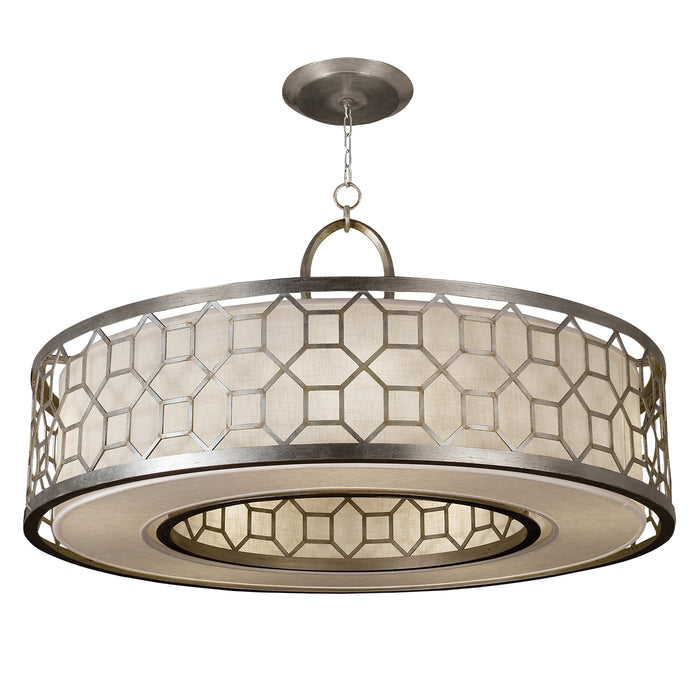 Fine Art 780340GU Five Light Pendant, Silver