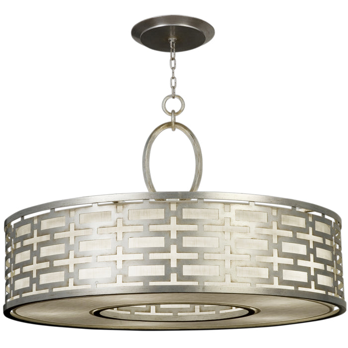 Fine Art 787640GU Five Light Pendant, Silver