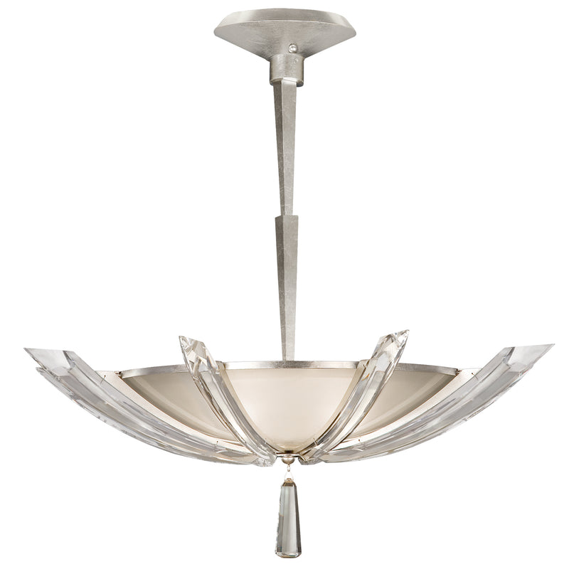 Fine Art 799040ST Three Light Pendant, Silver