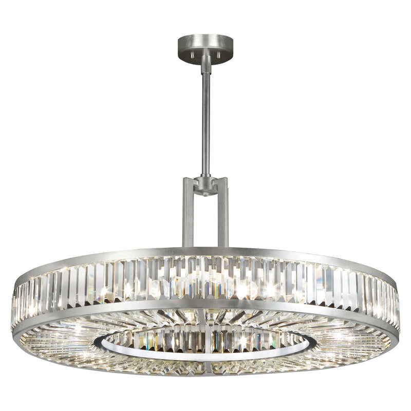 Fine Art 812040ST Eight Light Pendant, Silver