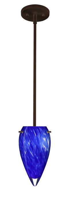Besa 1TT-412586-BR One Light Pendant, Bronze