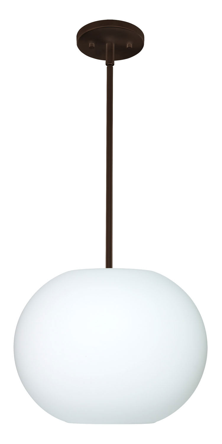 Besa 1TT-477507-BR One Light Pendant, Bronze