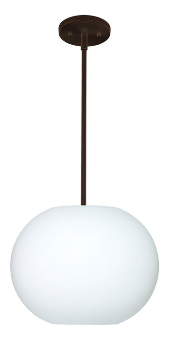 Besa 1TT-477507-BR One Light Pendant, Bronze
