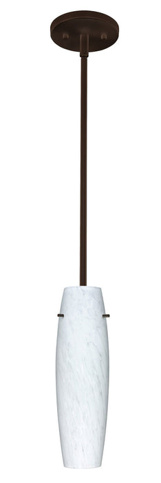 Besa 1TT-489719-BR One Light Pendant, Bronze