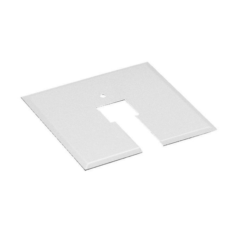 W.A.C. Lighting CP-WT Canopy Plate for Junction Box, White