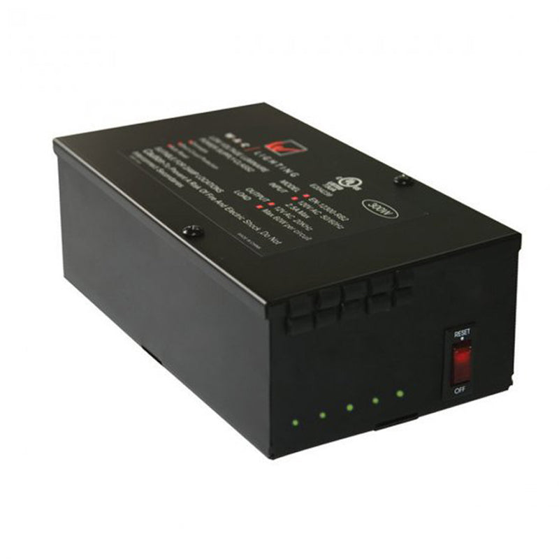 W.A.C. Lighting EN-12300-RB2 Transformer, Black