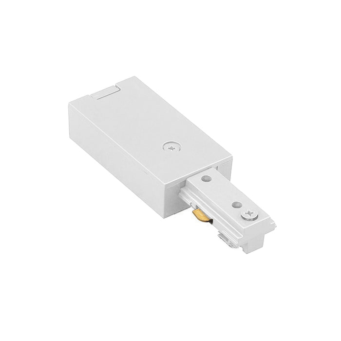 W.A.C. Lighting HLE-WT Track Connector, White