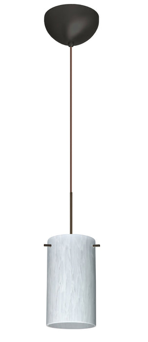 Besa 1XC-440419-BR One Light Pendant, Bronze