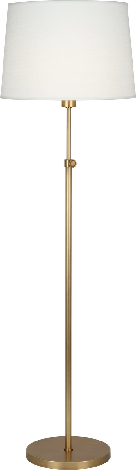Robert Abbey 463 One Light Floor Lamp, Aged Brass