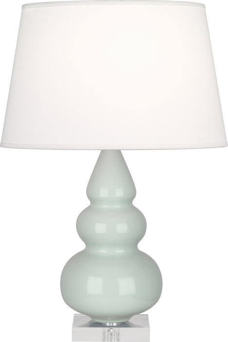 Robert Abbey A258X One Light Accent Lamp, Celadon Glazed Ceramic w/Lucite