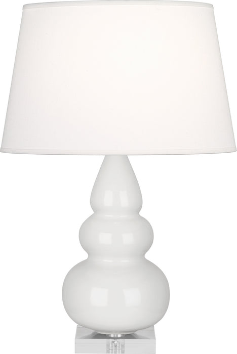 Robert Abbey A281X One Light Accent Lamp, Lily Glazed Ceramic w/Lucite