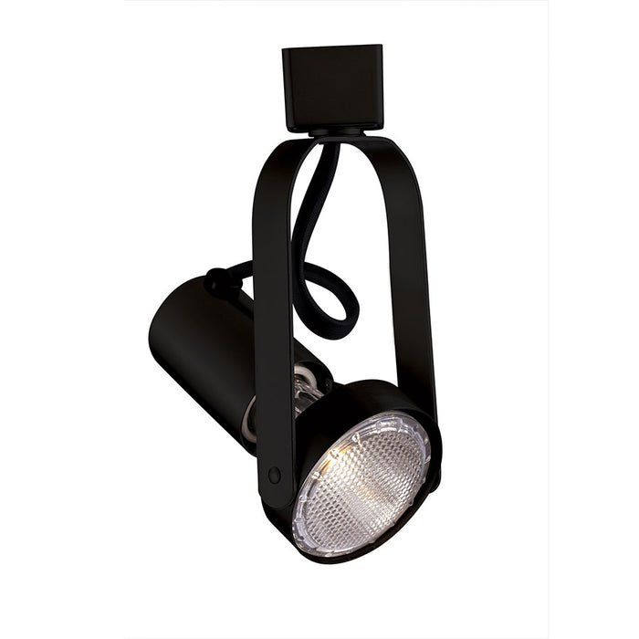 W.A.C. Lighting LTK-763-BK One Light Track Head, Black