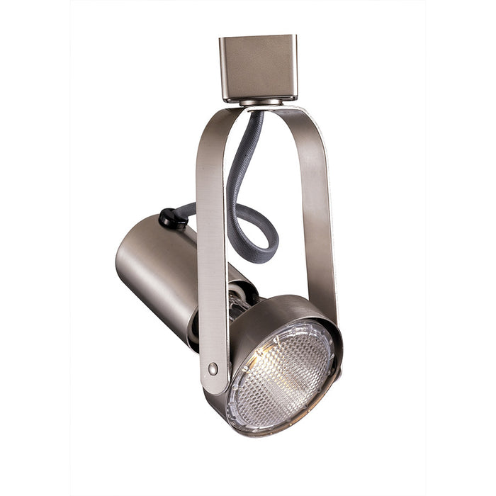 W.A.C. Lighting LTK-763-BN One Light Track Head, Brushed Nickel